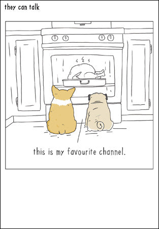 Cooking Chicken Card