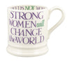 Emma Bridgewater Purple Toast Change Our World 1/2 Pint Mug