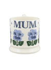 Emma Bridgewater Blue Pansies Mum 1/2 Pint Mug