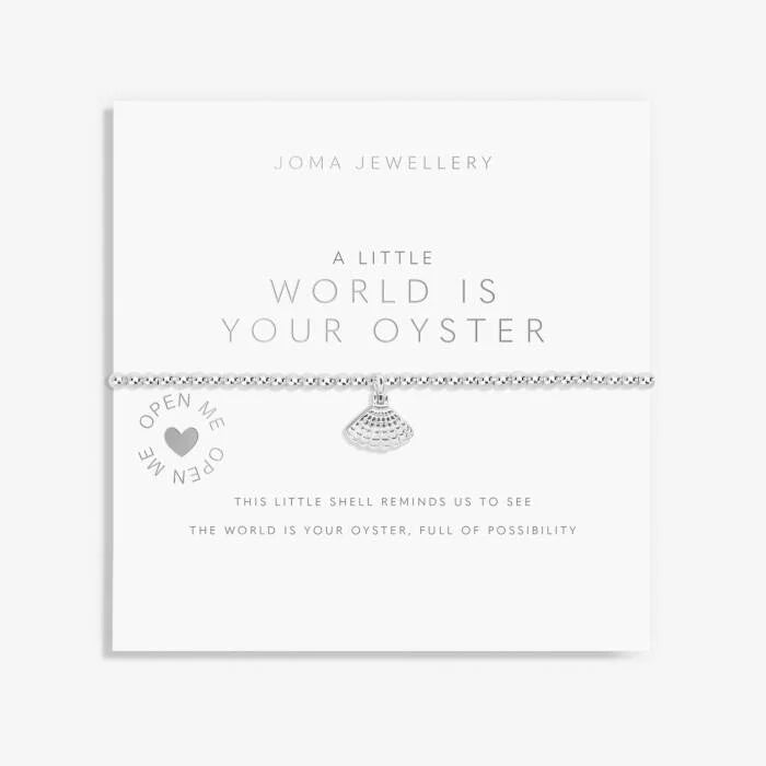 Joma Jewellery A Little 'The World Is Your Oyster' Bracelet