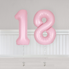 Pink Number Balloons