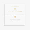 Joma Jewellery A Little 'You've Passed' Bracelet