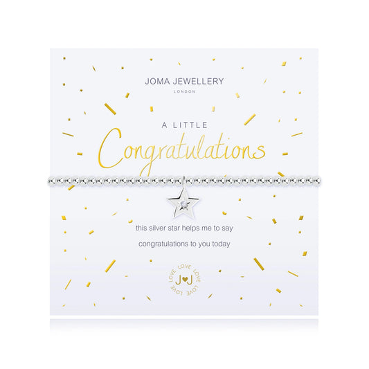 Joma Jewellery A Little 'Congratulations' Bracelet