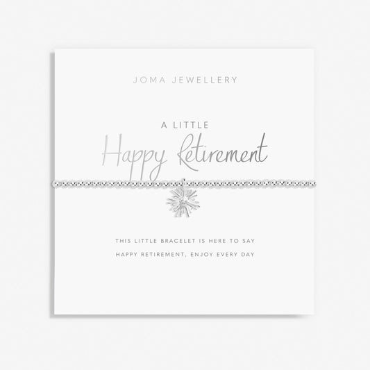 Joma Jewellery A Little 'Happy Retirement' Bracelet