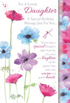Multi Coloured Flowers Card