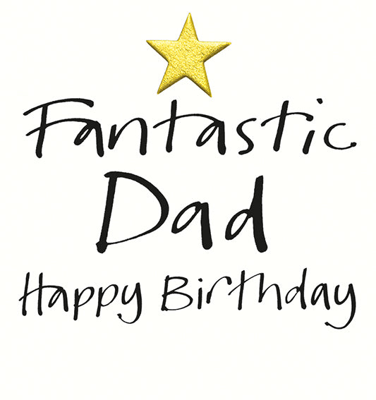 Fantastic Dad Birthday Card