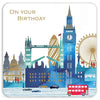 City Scene Birthday Card