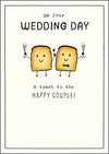 Toast To The Happy Couple Card