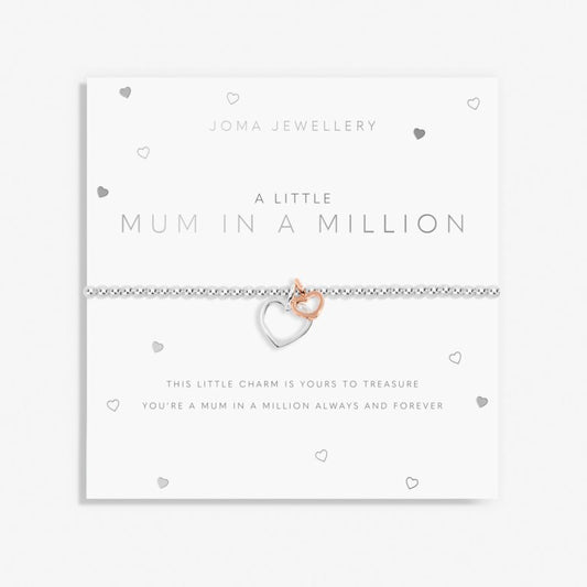 Joma Jewellery Mum In A Million' A Little Bracelet