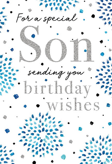 Special Son Birthday Card