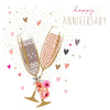 Anniversary Champagne Card