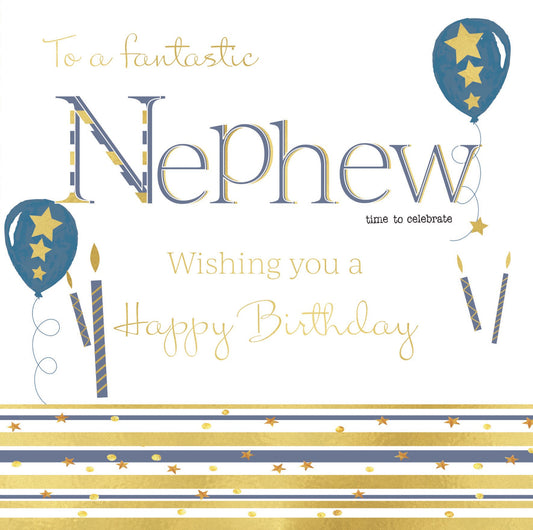 Fantastic Nephew Birthday Card