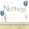 Nephew Balloons And Candles Card