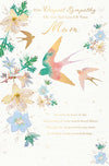 Flowers And Birds Card