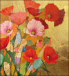 Poppies On Gold