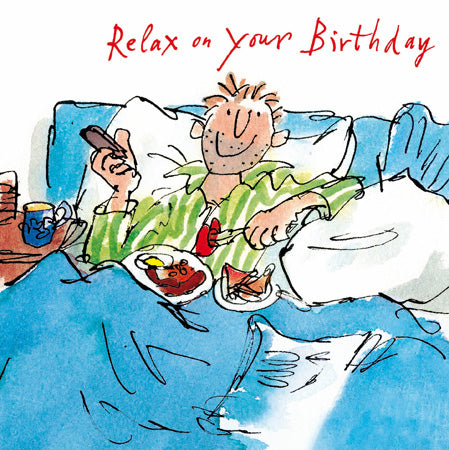 Breakfast In Bed Card