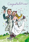 Tying The Knot Wedding Card