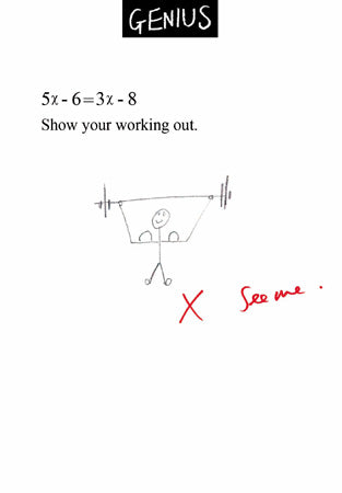 Working Out Card