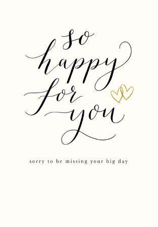 Wedding Regret Card