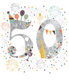 50 Today Birthday Card