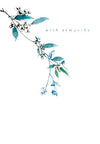 Blue Florals Card