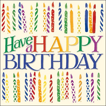 Birthday Candles Card