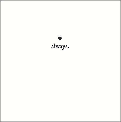 "Always" Little Heart Card