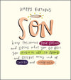 Son Make Us Proud Birthday Card