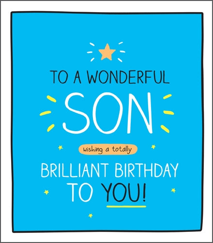 "Wonderful Son" Birthday Card