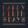 Deco Birthday Card