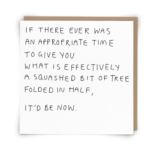 Squashed Card