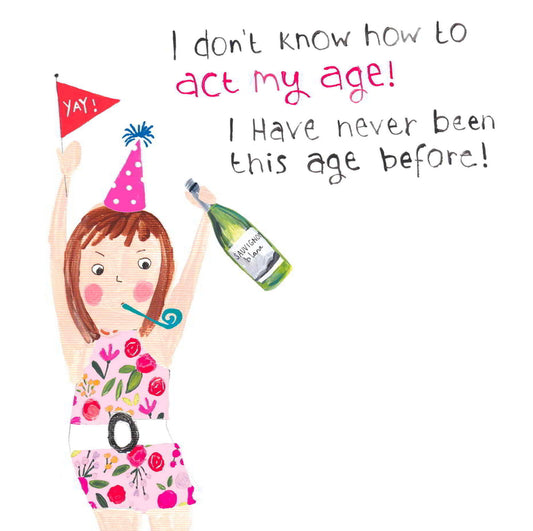 Act your age Card