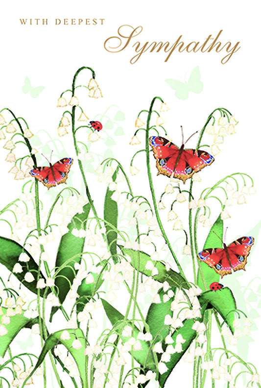 Sympathy Butterfly Card