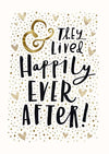 All Lived Happily Ever After Card