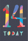 14 Today Birthday Card