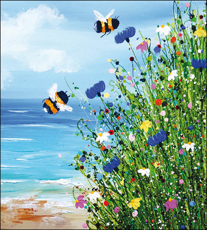 Bee Side The Sea Card