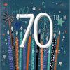70 Pattern Birthday Card