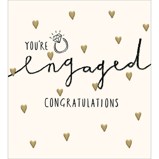 "You're Engaged" Ring Card