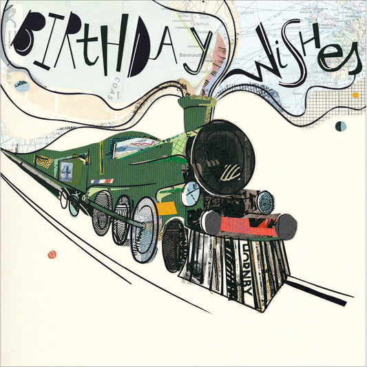 Steam Train Card
