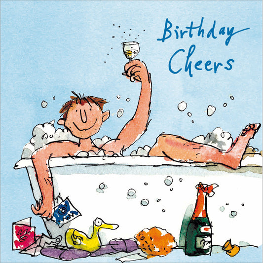 Bathtime Bubbly Card