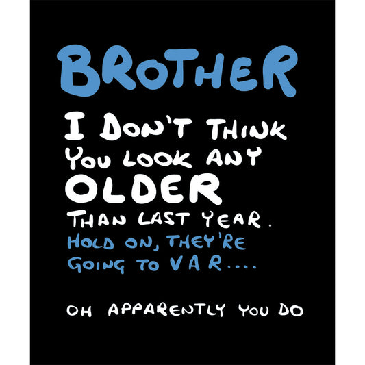 "Going To VAR" Brother Birthday Card