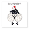 Couple Engagement Card