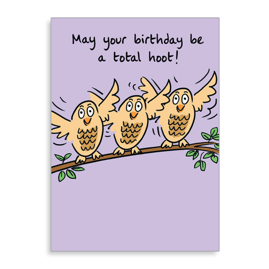 Total Hoot Birthday Card