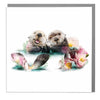 Sea Otters Photographic Card