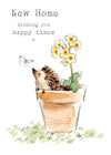 Hedgehog New Home Card
