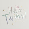 Hello Twins Card