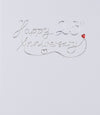 25th Wedding Anniversary Card