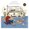 Computer Game Birthday Card