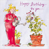 Lady Gardener Card
