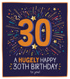30 Hugely Happy Birthday Card